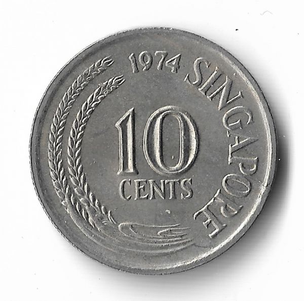 Singapura, 10 Cents