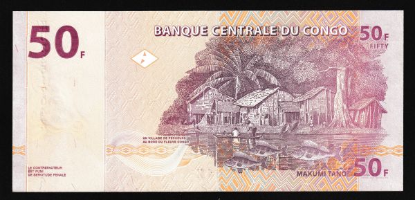 Congo, 50 Francos