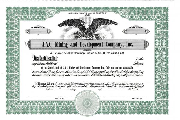 J.A.C Mining and Development Company, Inc.