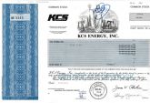 Kcs Energy, Inc.