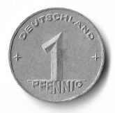 Alemanha, 1 Pfennig