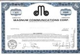 Magnum Communications Corp.