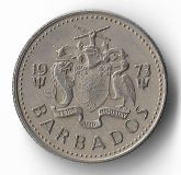 Barbados, 10 Cents - Elizabeth II