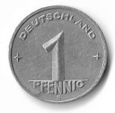 Alemanha, 1 Pfennig