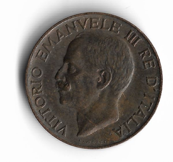 Itália, 5 Centesimi - Vittorio Emanuele III