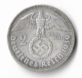 Alemanha, 2 Reichsmark - Paul Von Hindenburg