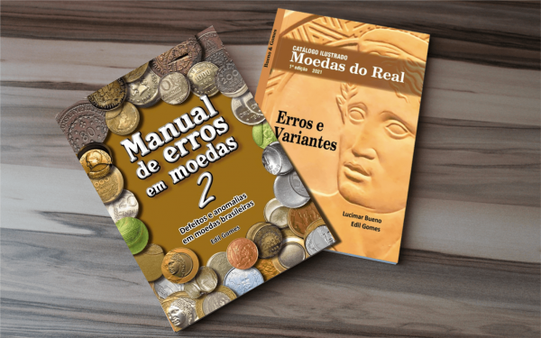 Manual de Erros em Moedas + Catálogo Ilustrado de Moedas do Real