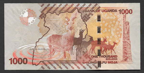 Uganda, 1000 Shillings