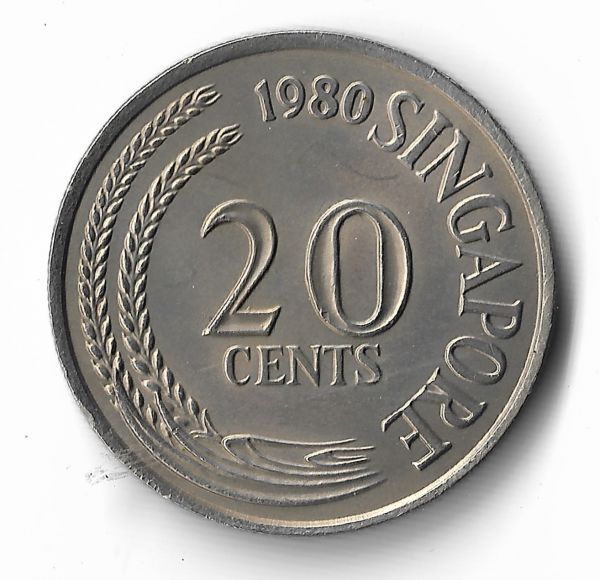 Singapura, 20 Cents