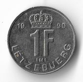 Luxemburgo, 1 Franc - Jean