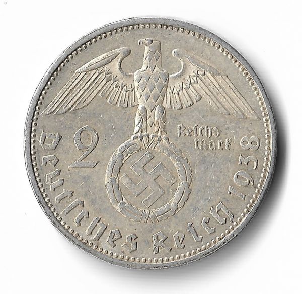 Alemanha, 2 Reichsmark - Paul Von Hindenburg