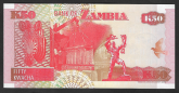 Zâmbia, 50 Kwacha