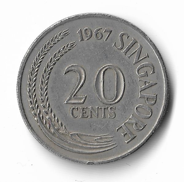 Singapura, 20 Cents