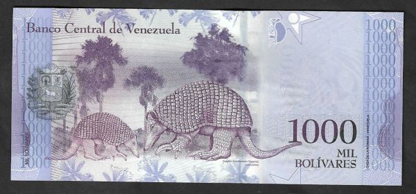 Venezuela, 1000 Bolívares