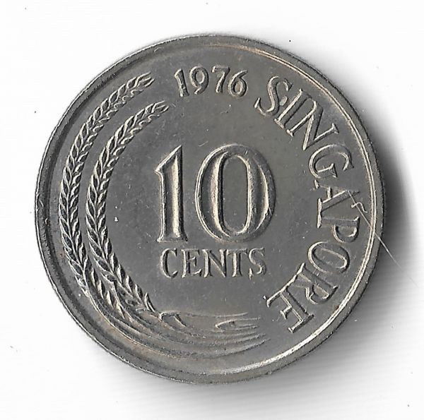 Singapura, 10 Cents