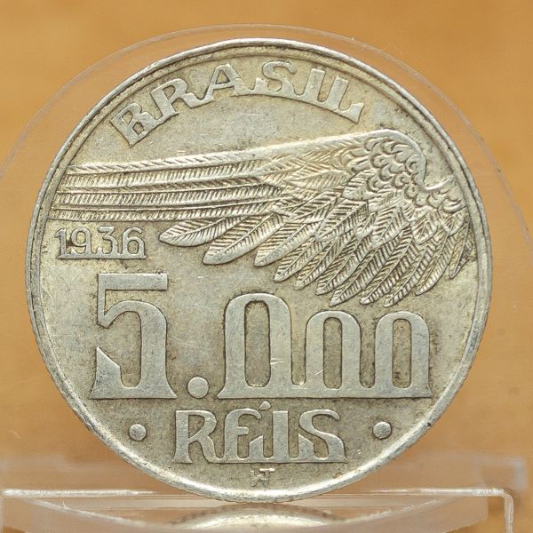 5000 Réis, 1936 - Santos Dumont