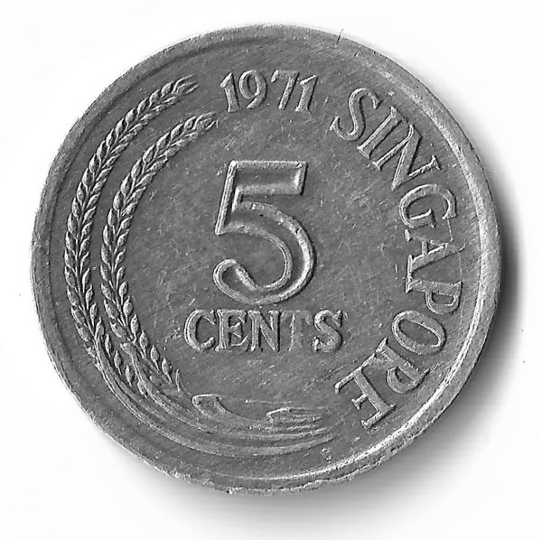 Singapura, 5 Cents - FAO