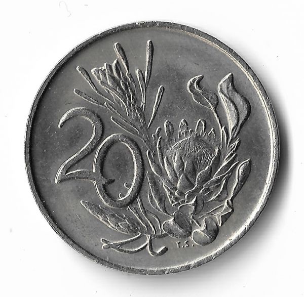 África do Sul, 20 Cents