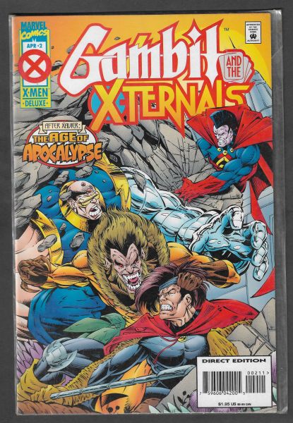 Marvel Comics, Gambit and the Xternals 02