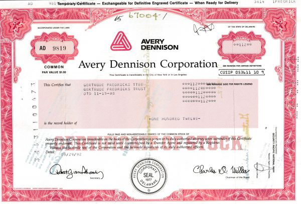 Avery Dennison Corporation