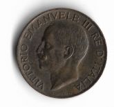 Itália, 5 Centesimi - Vittorio Emanuele III